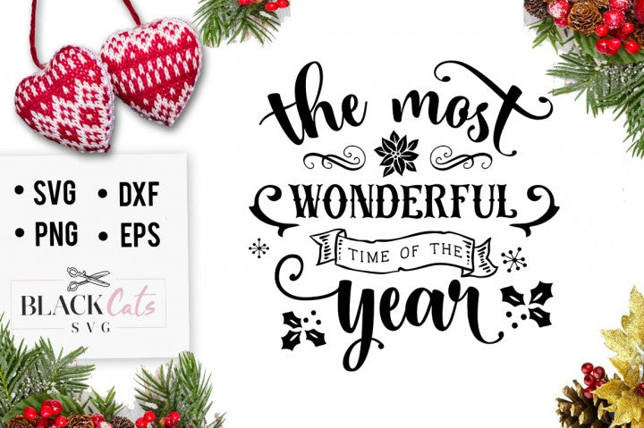 The most wonderful time of the year - SVG