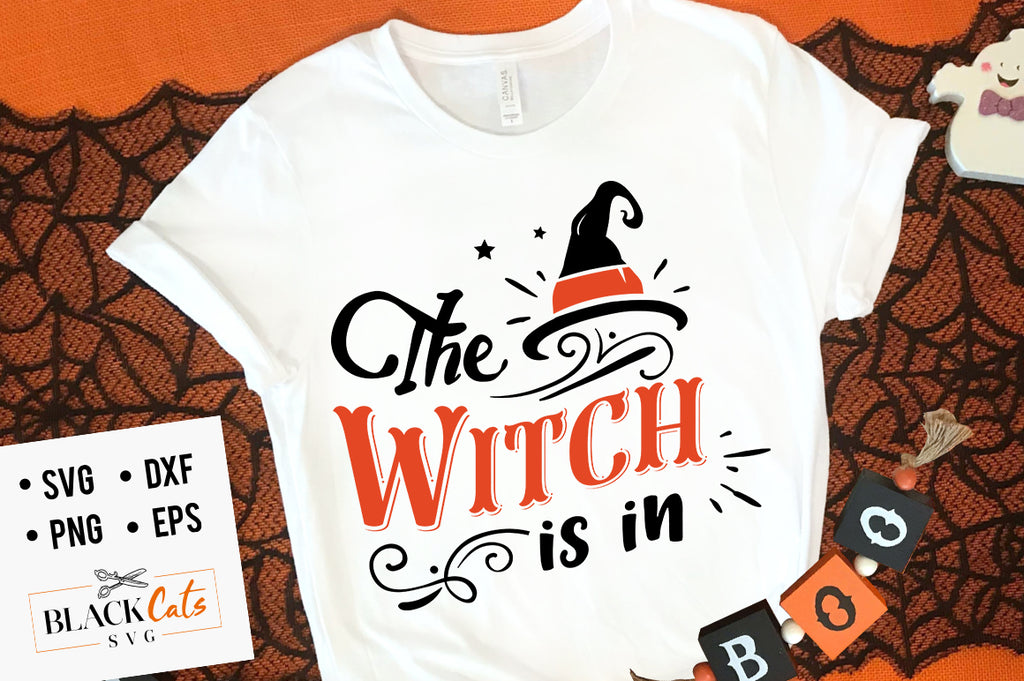 The Witch is In SVG File
