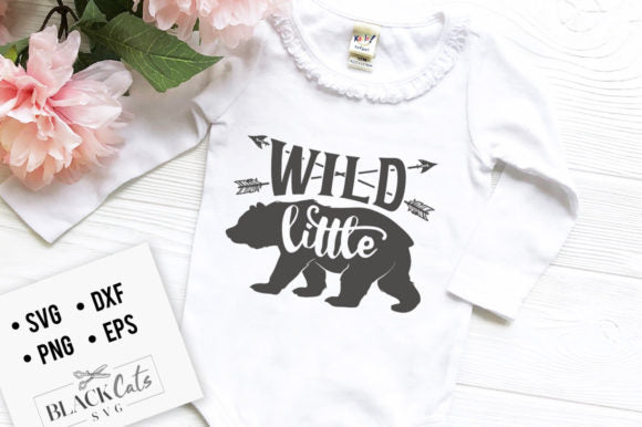 Wild Little Bear SVG