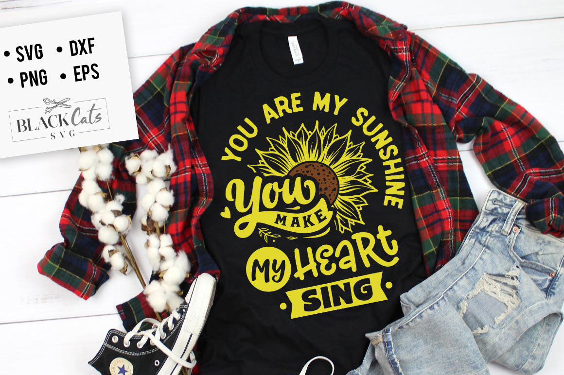 You are My Sunshine SVG File